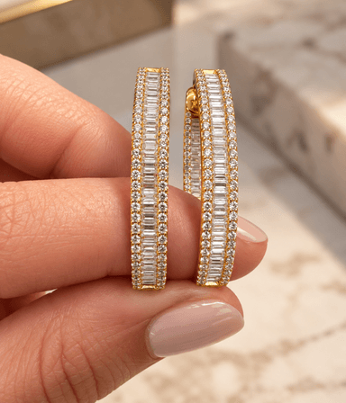 Pendientes Baguette 1