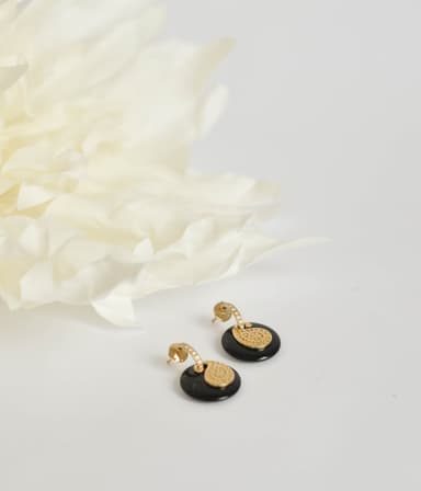 Pendientes AQUA ONIX. 1
