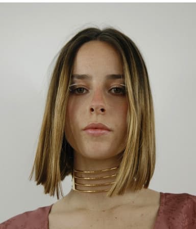 Choker Jirafa amarillo 2