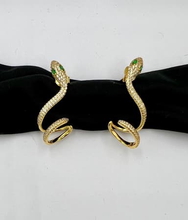 Pendientes serpiente 1