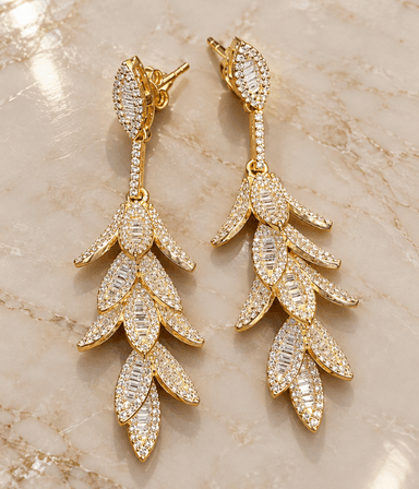 Pendientes Flora 1