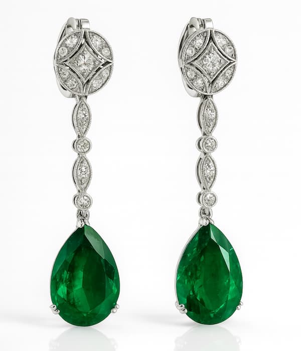 Pendientes Liz Taylor