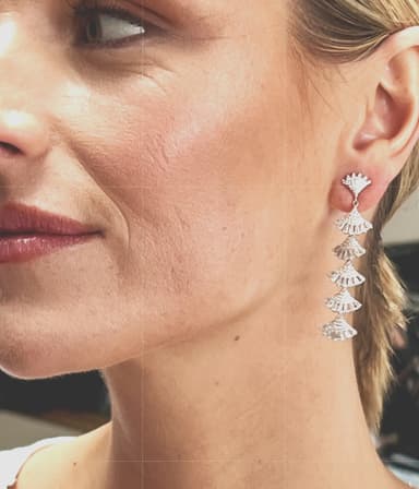 Pendientes abanicos 2
