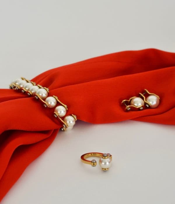 Conjunto perlas articulado LV