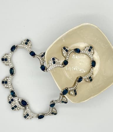 Collar Art Decô estilo Bvlgari. 3