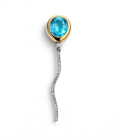 Broche topacio globo 1