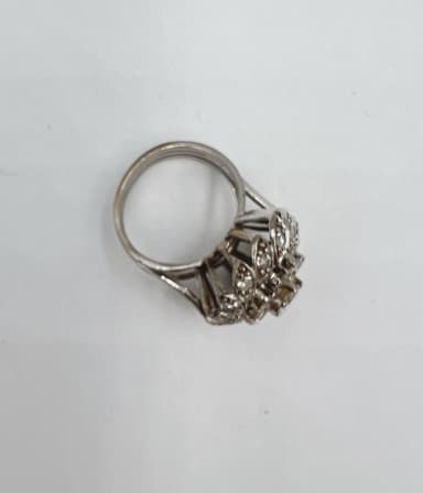 Sortija flor diamantes 3