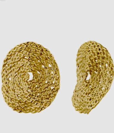 Pendientes XL redondos Mimbratta 2