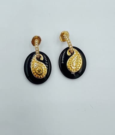 Pendientes AQUA ONIX. 2