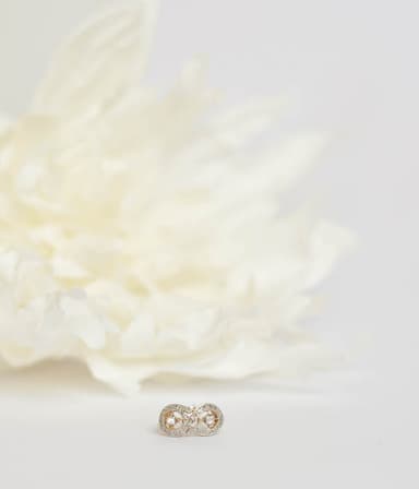 Sortija Art Decò con diamantes 2