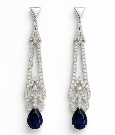 Pendientes Blue Symphony 1
