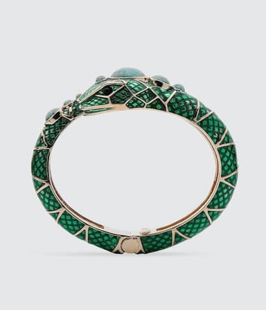 Pulsera serpiente verde. 2