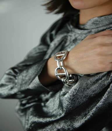 Pulsera de Argento con eslabones calabrote. 2