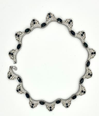 Collar Art Decô estilo Bvlgari. 1