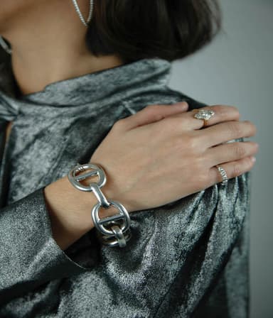 Pulsera de Argento con eslabones calabrote. 1