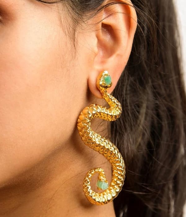 Pendientes Serpiente