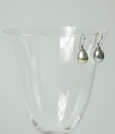 Pendientes de perlas de TAHITI hippie. 1
