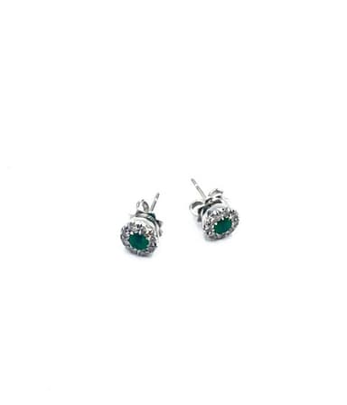 Pendientes esmeraldas YANES 2