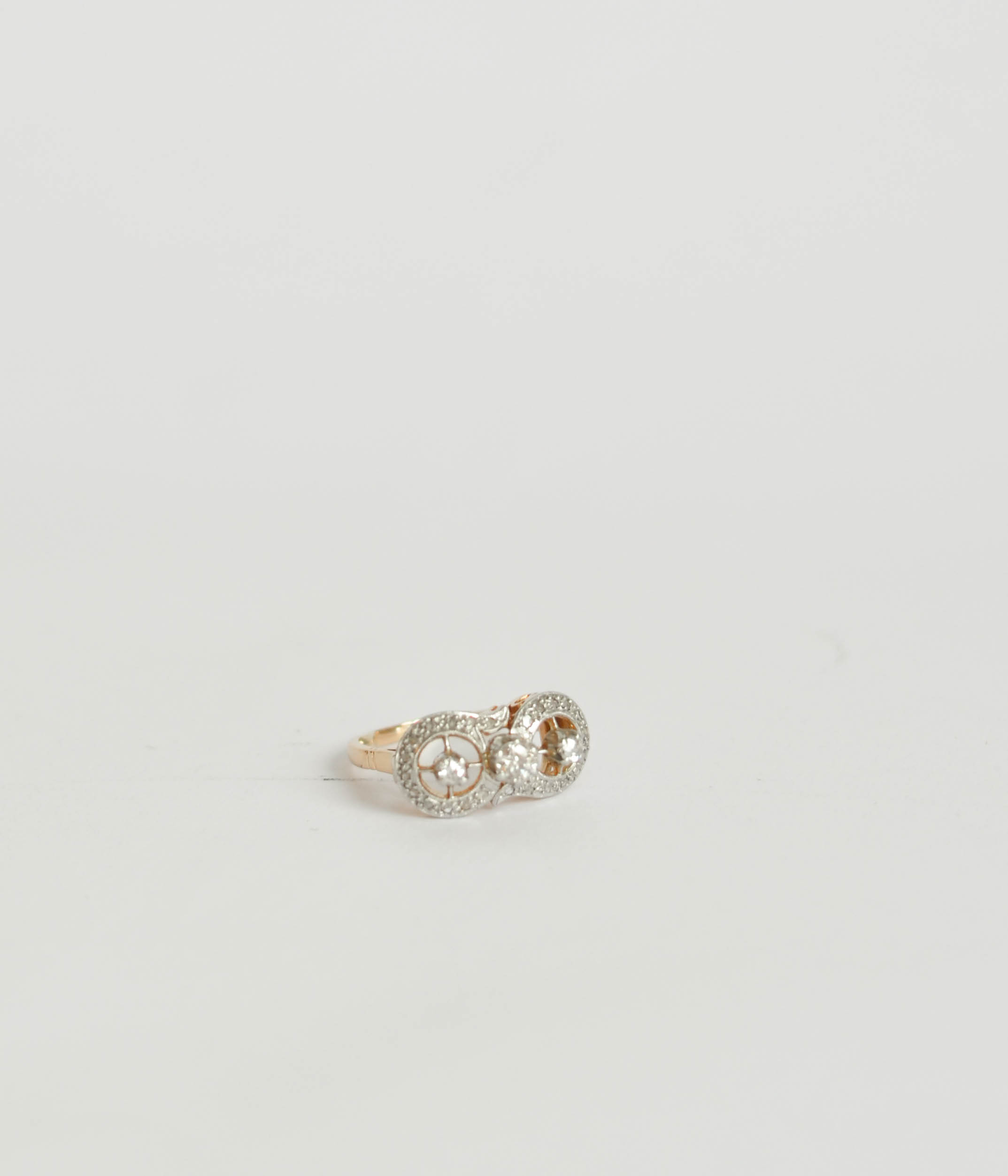 Sortija Art Decò con diamantes 1