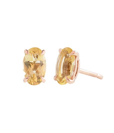Pendientes Rabat  en oro rosa. 3