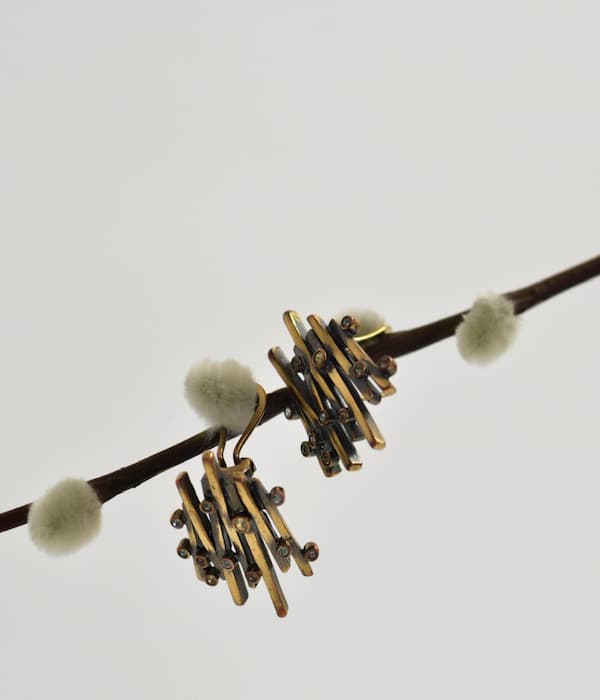 Pendientes enrejado Lined Sky Pendientes enrejado Lined Sky